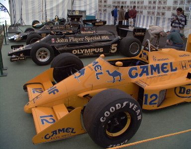 Lotus F1 cars