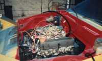 V8 in the body shell